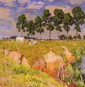 Emile Claus, La Berge Rangee